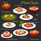 Polish cuisine food, Poland restaurant menu dishes