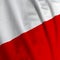 Polish Flag Closeup