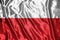 Polish flag.flag on background