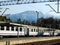 Polish Inter City train in Zakopane railroad terminal.