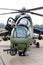 Polish Mi-24 attack helicopter on Radom Airshow, Poland