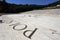 The Polish military cemetery of Montecassino where more than a thousand soldiers of the second Polish army corps are buried togeth