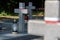 Polish military memorial in memory of battle during Polish-Soviet War 1920 near the train station in Zadvirya Zadworze in