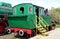 Polish steam locomotive OKa1 in Railway Museum in Warsaw