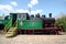 Polish steam locomotive OKa1 in Railway Museum in Warsaw