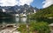 Polish Tatra mountains Morskie Oko lake