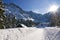 Polish Tatras mountain in winter