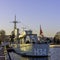 Polish warship - museum ORP Blyskawica Lightning  -  Gdynia, Tricity, Pomerania, Poland