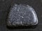 polished Chromite stone on dark background