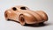 Polished Metamorphosis: A Unique Wooden Car Sculpture By Ben Wooten