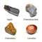 Polished minerals