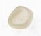 polished moonstone (adularia) gemstone on white