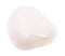 polished pink Petalite (castorite) gem stone