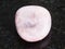 polished rhodonite gem stone on dark