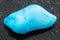 Polished Turquenite blue howlite gemstone