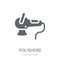 Polishers icon. Trendy Polishers logo concept on white background from Construction collection