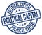 political capital blue stamp