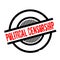 Political Censorship rubber stamp