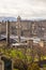 The Political Martyrs\' Monument and St Giles\' Cathedral from the Calton Hill