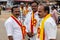 Political officials at Karnataka Rajyotsava Parade, Mellahalli I