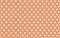 Polka dot with orange pastel color background