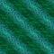 Polka dot wave seamless pattern in green tones