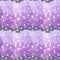 Polka dot wave seamless pattern in violet tones