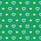 Polka Dots Hearts Pattern