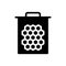 Pollen glyph flat icon