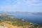 Pollensa Bay from hiking trail near Alcudia on Mallorca