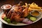 Pollo a la Brasa: Peruvian Rotisserie Chicken with Sides