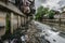 Polluted canal in Bangkok