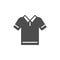Polo t-shirt glyph modern icon
