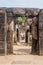 POLONNARUWA, SRI LANKA - JULY 22, 2016: Hatadage, ancient relic shrine in the city Polonnaruwa, Sri Lan