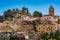 Polop village on hill top, Alicante,Spain