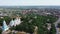 The Poltava city Holy Assumption Cathedral aerial view.
