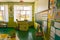 Poltava, Ukraine - April 4, 2019: A school classroom where students learn in a playful way