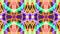 Poly art kaleidoscope hypnotic pattern animation footage