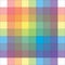 Polychrome Multicolor Spectral Versicolor Rainbow Grid of 9x9 segments. Aquarelle light spectral harmonic colorful palette.