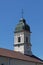 Polychrome roof on a bell tower