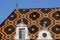 Polychrome roof of the Hospices de Beaune in Burgundy