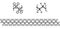 Polyethylene (PE, polythene, polyethene) plastic, chemical structure