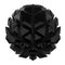 Polygon black flower