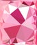 Polygon pink background