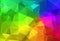 Polygon triangle abstract background colorful rainbow