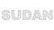 Polygonal 2D SUDAN Text Tag