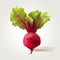 Polygonal Beet Illustration: Eiko Ojala Inspired Low Poly Art