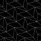 Polygonal Black and white monochrome geometric seamless pattern