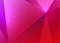 Polygonal Bright Ruby Reflective Vector Background