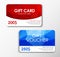 Polygonal gift card and voucher